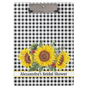 Perfect for Bridal Showers, Baby Showers GirlsBday Clipboard
