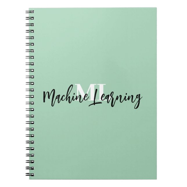 Perfect for Coding Notes & ML Projects – ML Pro  Notebook (Front)