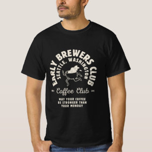 Perfect for coffee lovers and Monday warriors! T-Shirt