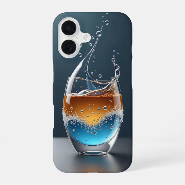 Perfect for iPhone Personalisation 16 Case (Back)