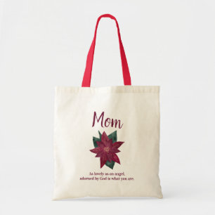 Perfect for Mum Purple Floral Tote Bag