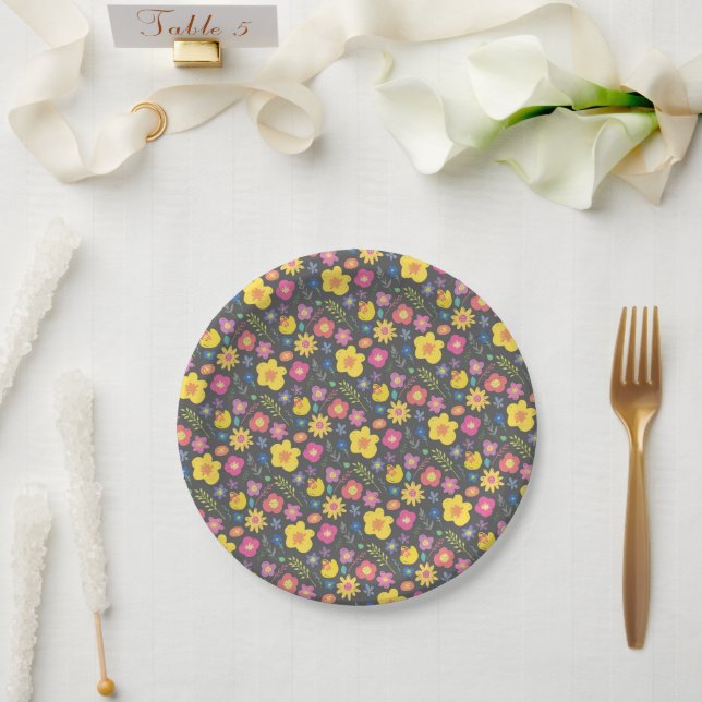  Perfect for Weddings & Garden Parties Paper Plate (Wedding)