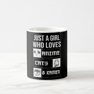 Perfect Gift Anime, Cats & Ramen Coffee Mug