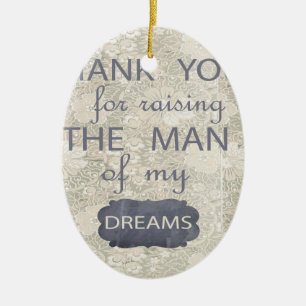 Perfect Gift for Mother in Law Ceramic Ornament