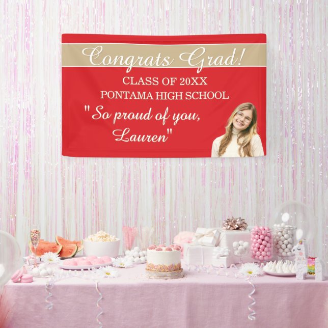 Perfect Graduation Congrats BANNER (Party)
