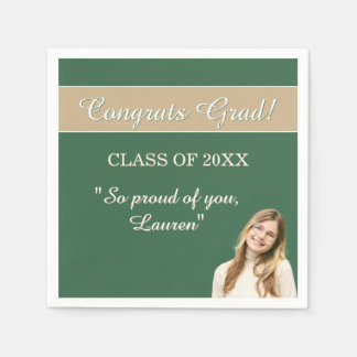 Perfect Graduation Congrats  Napkin