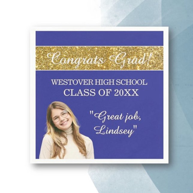 Perfect Graduation Congrats  Napkin (Creator Uploaded)