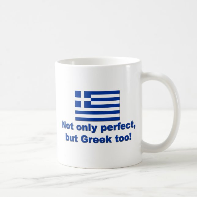 Perfect Greek Coffee Mug (Right)
