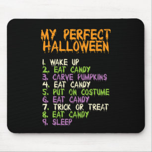 Perfect Halloween Eat Candy Costume Boys Girls Kid Mouse Pad