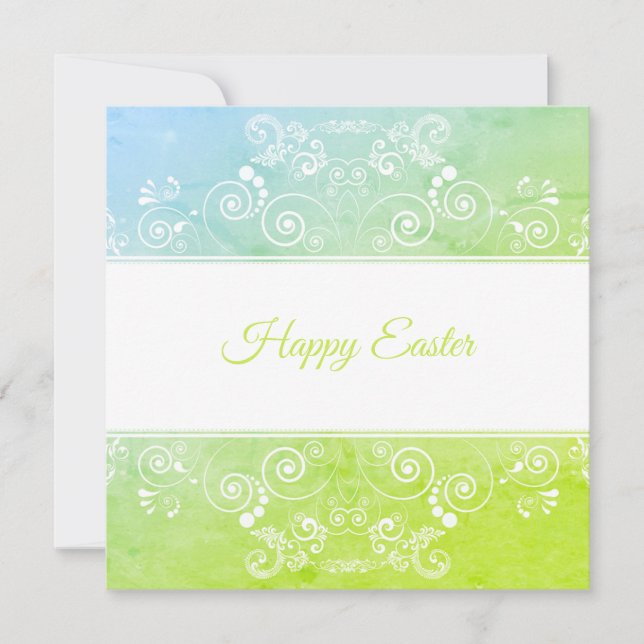 Perfect Happy Easter  Announcement (Front)