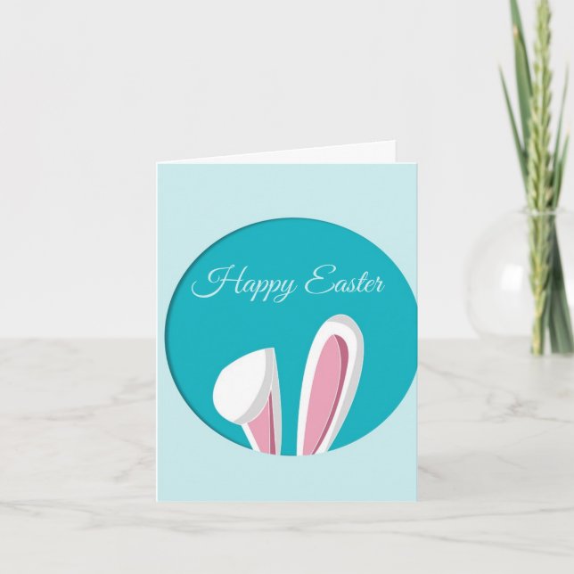 Perfect Happy Easter, Bunny Announcement (Front)
