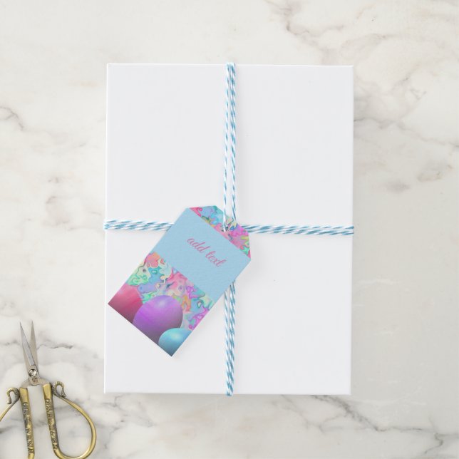 Perfect Happy Easter Eggs Gift Tags (With Twine)