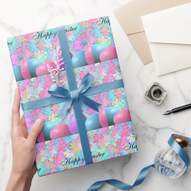Perfect Happy Easter, Eggs  Wrapping Paper (Gifting)