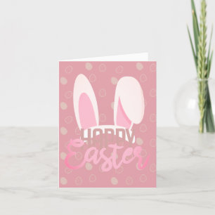 Perfect Happy Easter, Pink Bunny Announcement