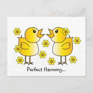 Perfect Harmony Postcard