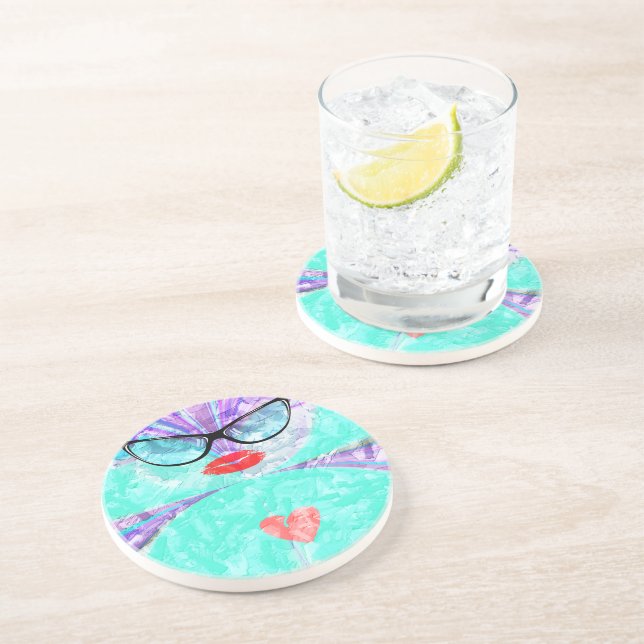 Perfect heart coaster (Side)