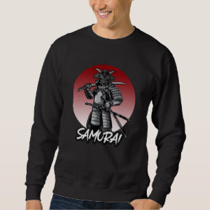 Perfect Honored Samurai Retro - Black and White Sweatshirt