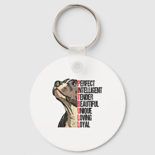 Perfect Intelligent Tender Beautiful Unique Loving Key Ring