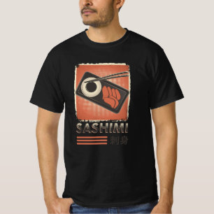 Perfect Japanese Sashimi Food Vintage Style T-Shirt