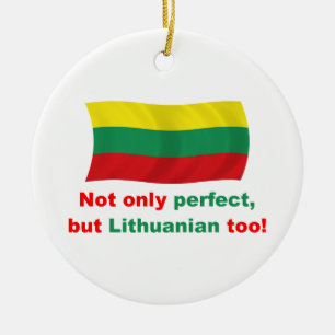 Perfect Lithuanian Ceramic Tree Decoration