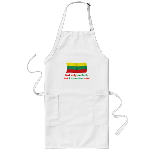 Perfect Lithuanian Long Apron (Front)