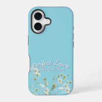 Perfect Love Casts Out Fear Light Blue Christian