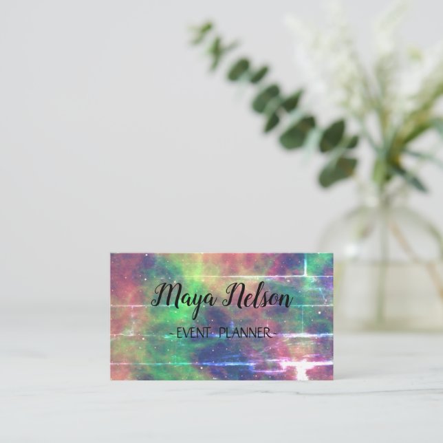 Perfect, Luxury Galaxy Business Card (Standing Front)