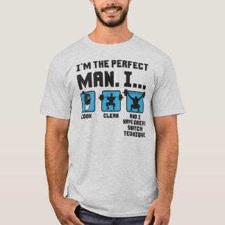 Perfect Man - Funny Weightlifting Gym T-Shirt
