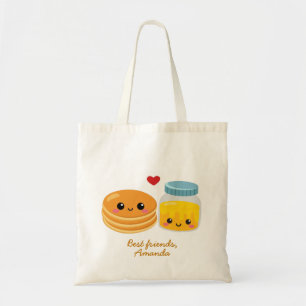 Perfect match Kawaii pancake Marple syrup custom Tote Bag