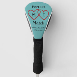 Perfect Match Monogram Golf Head Cover