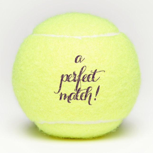Perfect Match Tennis Ball (Front)