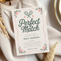 Perfect Match Tennis Bridal Shower