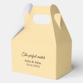 Perfect Match Wedding Matchbox – Premium Edition Favour Box