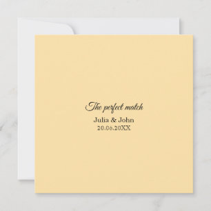 Perfect Match Wedding Matchbox – Premium Edition Invitation