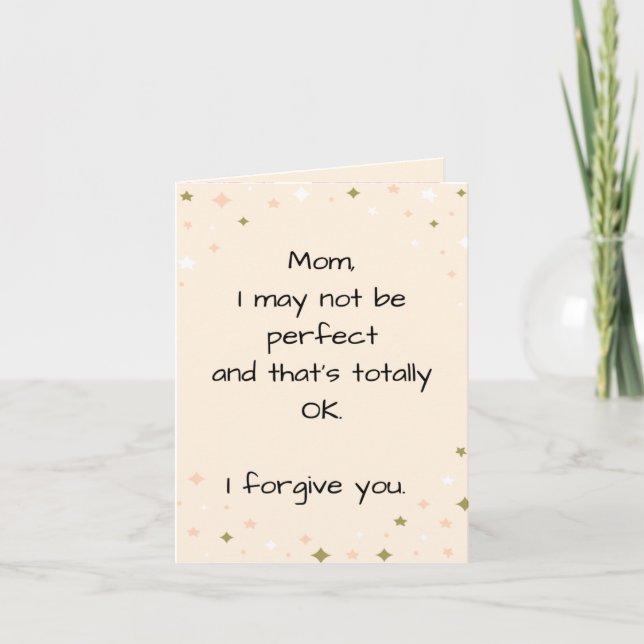 Perfect Mother's Day Card (Front)