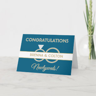 Perfect Newlywed Congrats Greeting card