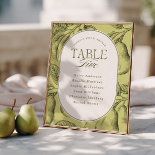 Perfect Pair Bridal Shower Table 5 Poster