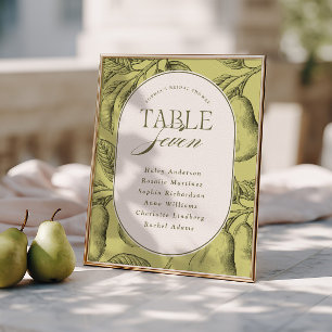 Perfect Pair Bridal Shower Table 7 Poster