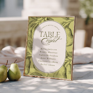 Perfect Pair Bridal Shower Table 8  Poster