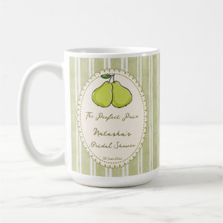 Perfect pair pear bridal shower favour gifts coffee mug
