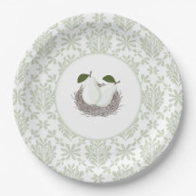 Perfect Pair Twin Party Paper Plate