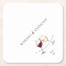 Perfect Pairing Wine Glass Theme Engagement Party