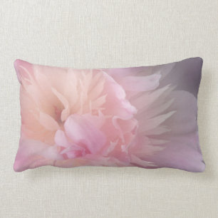 Perfect Pale Pink Peony Pillow