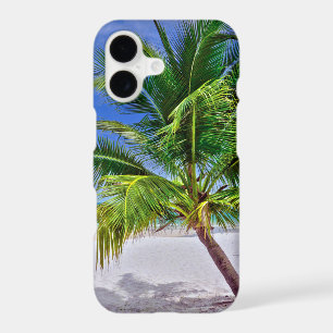 Perfect Palm Tree Tropical Island Beach