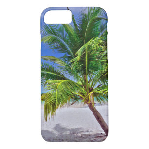 Perfect Palm Tree Tropical Island Beach iPhone 8/7 Case