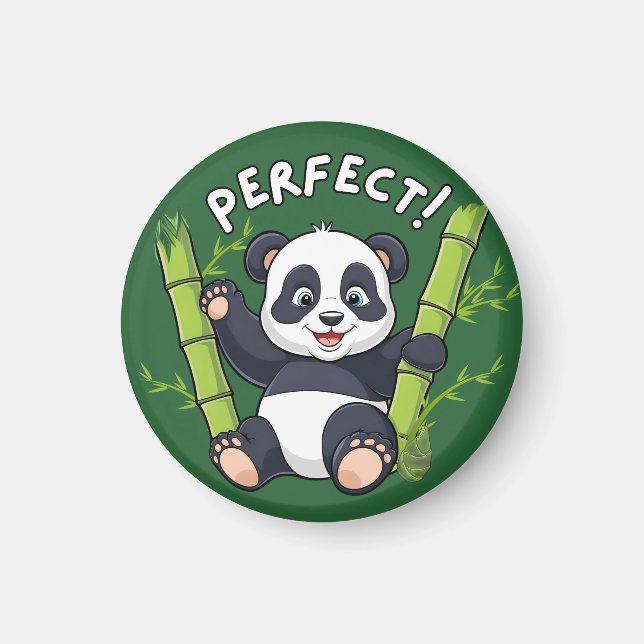 Perfect! ,  Panda  Magnet (Front)