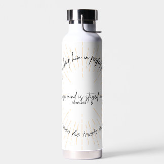Perfect peace water bottle