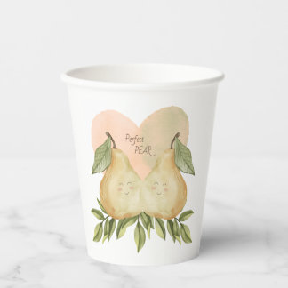 Perfect Pear Paper Cup