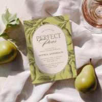 Perfect Pear Vintage Pear Bridal Shower