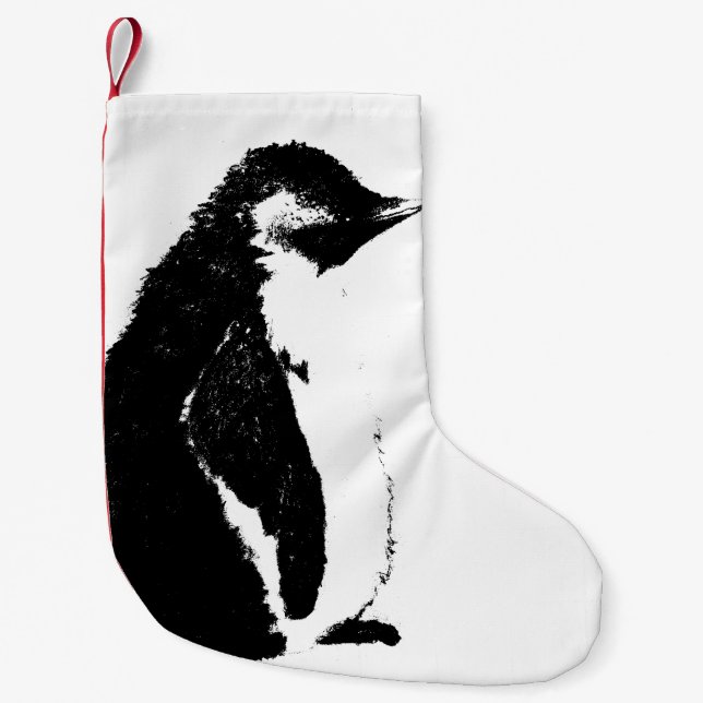 Perfect Penguin Christmas Stocking (Front)